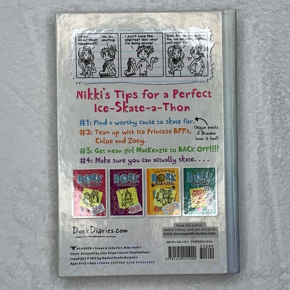 Book 4 Dork Dairies Tales from a Not-So-Graceful Ice Princess Hardcover - Picture 9 of 16